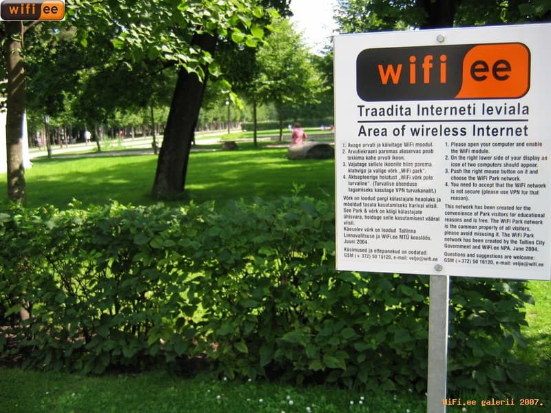 Wi-Fi leviala Kadriorus